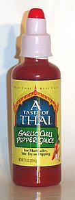 A Taste Of Thai Garlic Chili Pepper Sauce