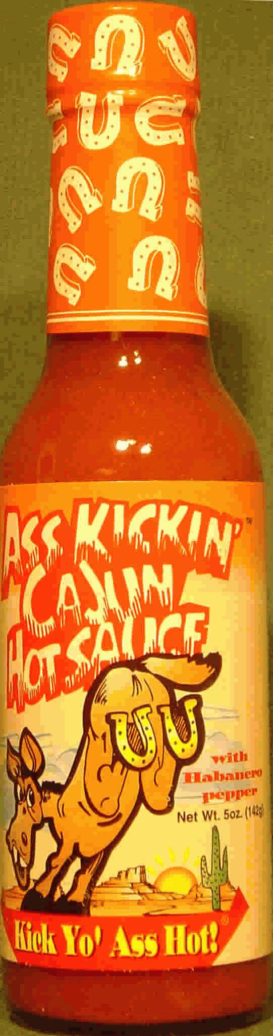 Ass Kickin Cajun Hot Sauce
