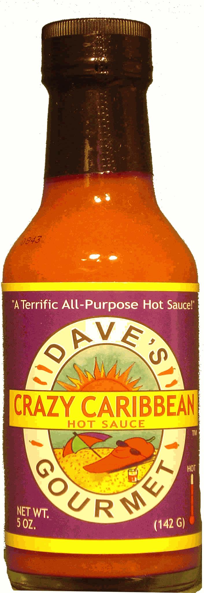 Dave's Gourmet Crazy Caribbean Hot Sauce Picture
