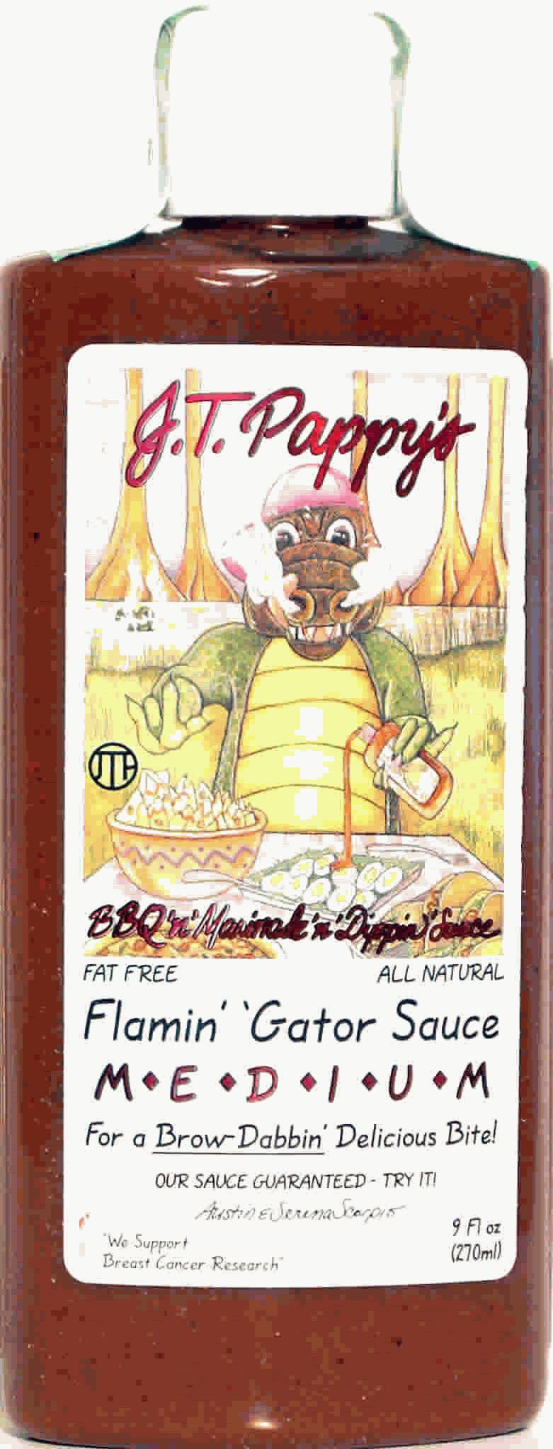 J.t. Pappy's Flamin' Gator - Medium Picture