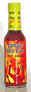 Jamaica Hell Fire 2 In 1 Hot Sauce