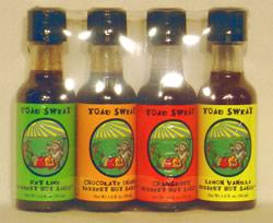 Toad Sweat Dessert Hot Sauce<BR> Mini 4-Pack