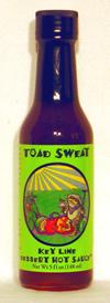 Toad Sweat Key Lime<BR> Dessert Hot Sauce