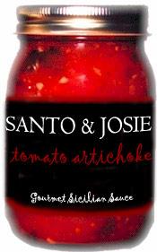 Santo & Josie <br>tomato Artichoke Sauce Picture