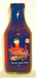 Vick's Flaming Pig - Pork Barbecue Sauce