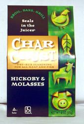 Char Crust Hickory Molasses