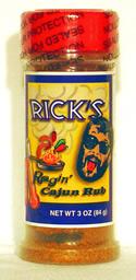 Rick's Raagin' Cajun Rub - Hot