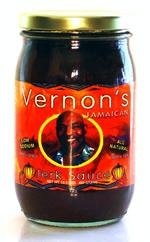 Vernon's Jamaican  Hot & Spicy Jerk Sauce