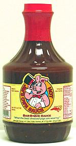 Jim's Own Hot Bar-B-Que Sauce  Quart Jars