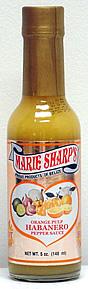 Marie Sharp's Orange Pulp  HabaneroHot Sauce