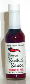 Bone Suckin Hiccupin Hot Sauce