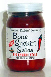 Bone Suckin Salsa Hot