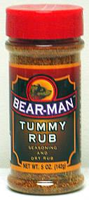 Bear-man Tummy Rub Picture