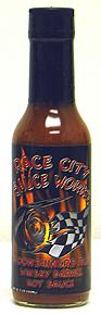 Race City Sauce Works <BR>Moonshiners Run <BR>Whisky Barrel Hot Sauce