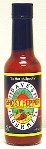 Dave's Ghost Pepper Naga Jolokia<BR> Hot Sauce