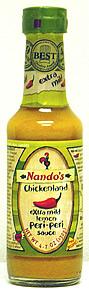 Nando's Extra Mild Lemon Peri Peri Sauce