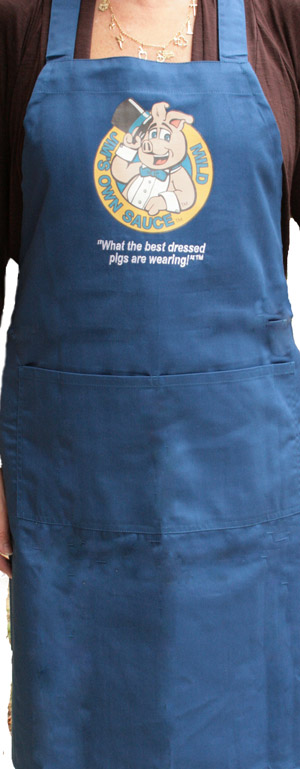 Jim's Own BBQ apron