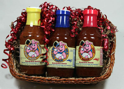 Barbecue Sauce Gift Basket