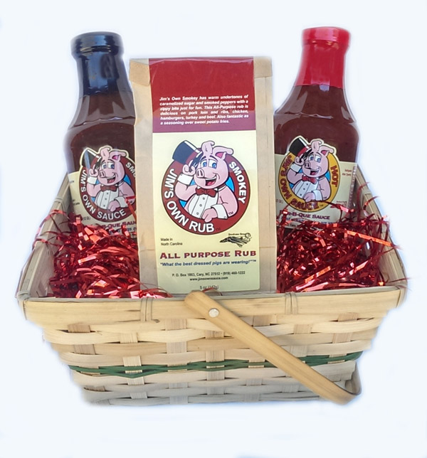 Hot BBQ Gift Basket