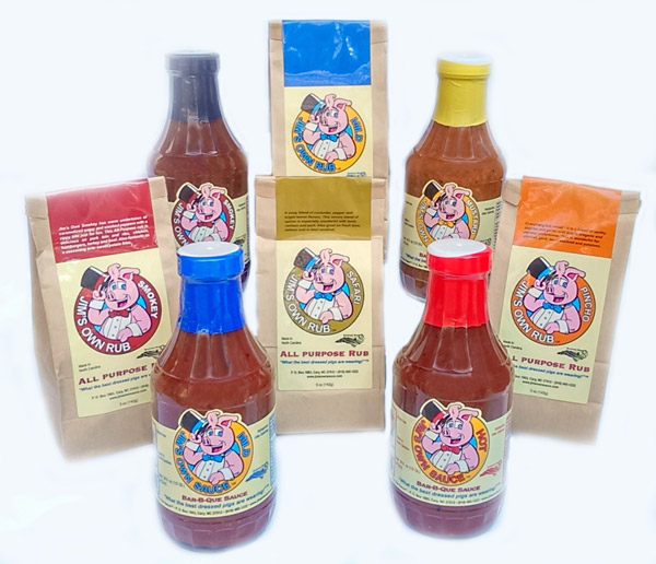 Jim's Own BBQ Sampler Gift Basket