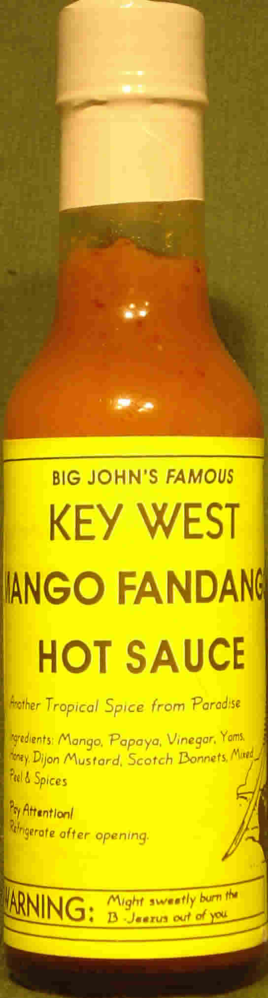 Big John's Mango Fandango Hot Sauce