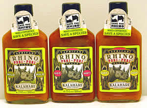 African Rhino Peri Peri Hot Sauce