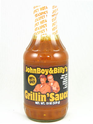 JohnBoy & Billy's Hot & Spicy Grillin' Sauce