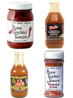 NC Hot & Spicy BBQ Sauce Gift